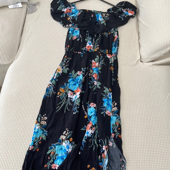 Floral long dress - Picture 1 of 5